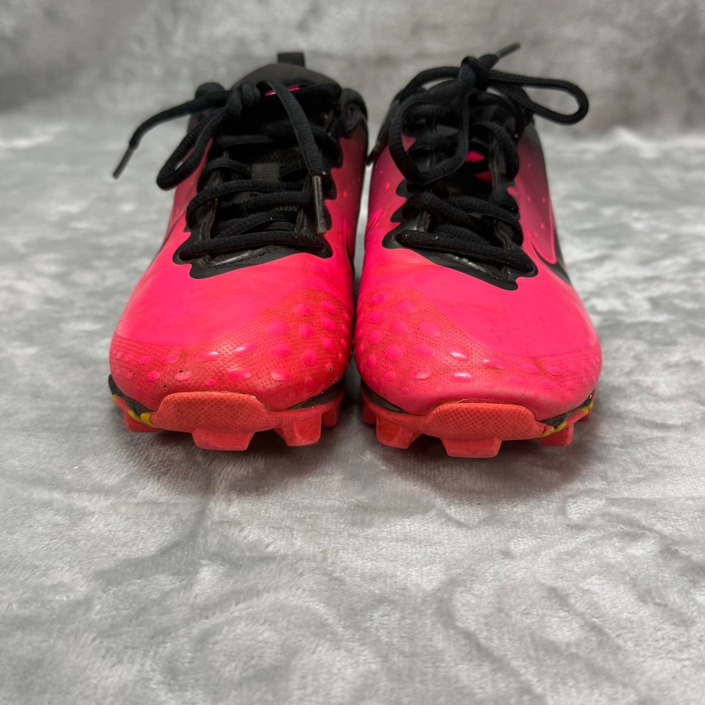 Nike Fastflex Girls Softball Cleats Pink Black Size 2Y - Picture 4 of 10